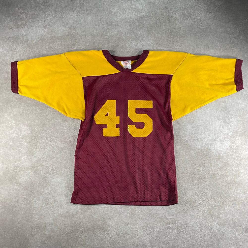 70s 80s Belle Sports Rams Local Football Jersey Youth Small